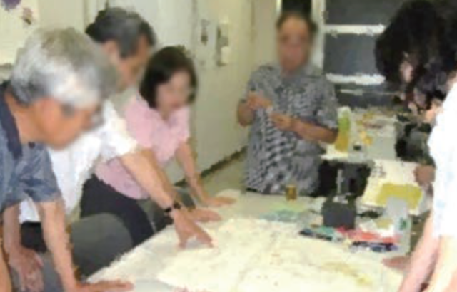 見守りボランティア活動の様子の写真