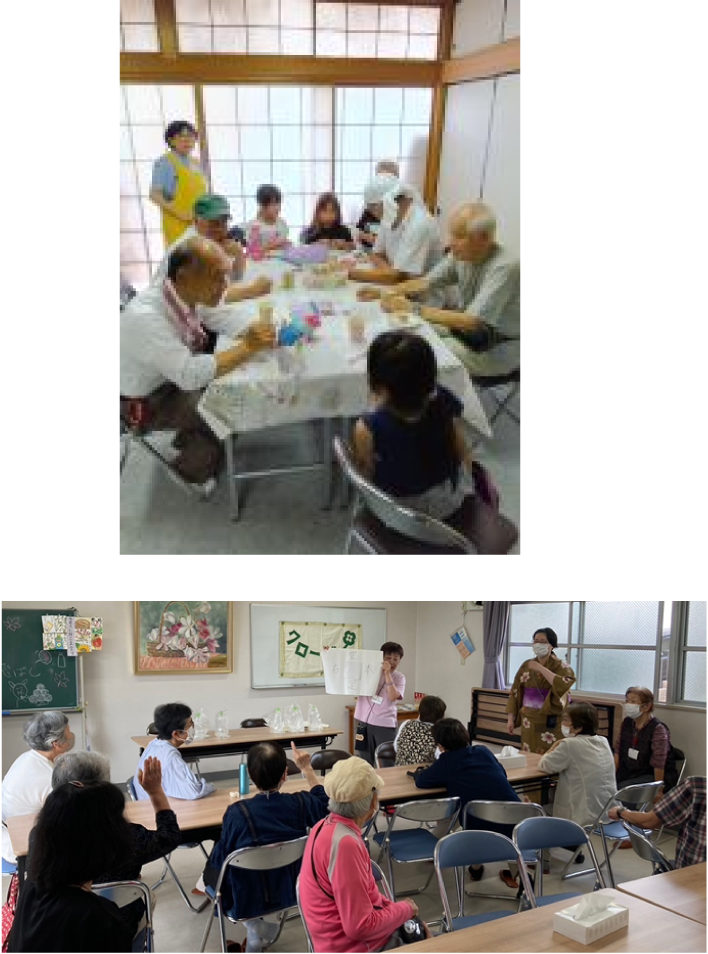 サロンの様子の写真