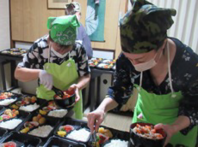 子ども食堂の様子の写真