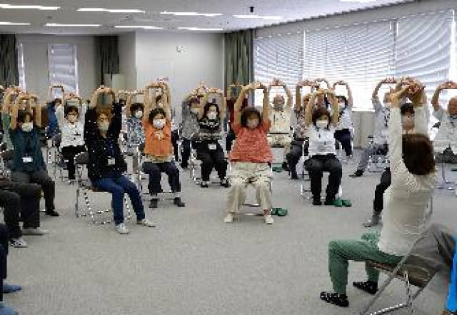 専門講座「健康と福祉」の様子の写真