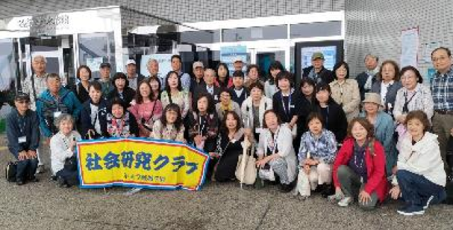 クラブ活動の集合写真