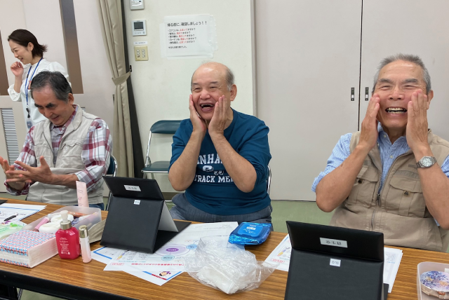 いきいき美容教室の様子の写真