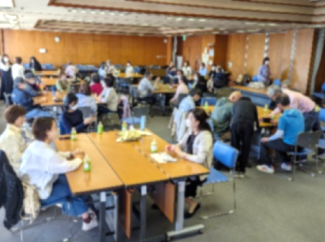 若年性認知症本人・家族交流会　「あゆみの会」 の様子の写真